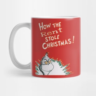 how the rent stole christmas Mug